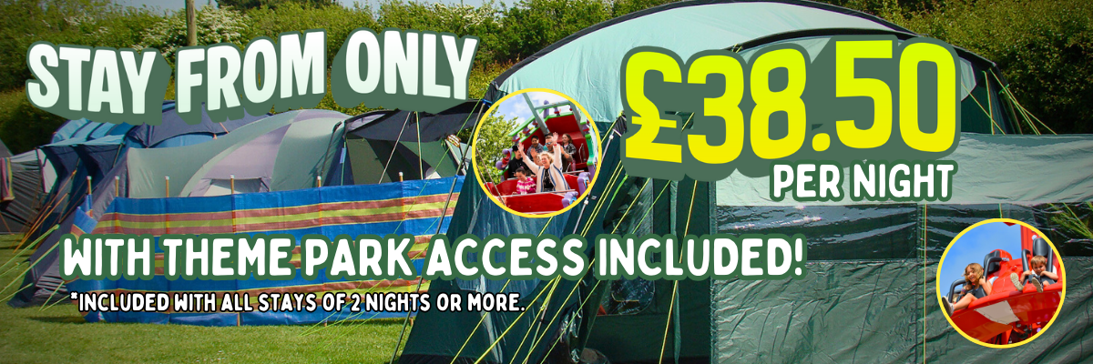 Camping banner