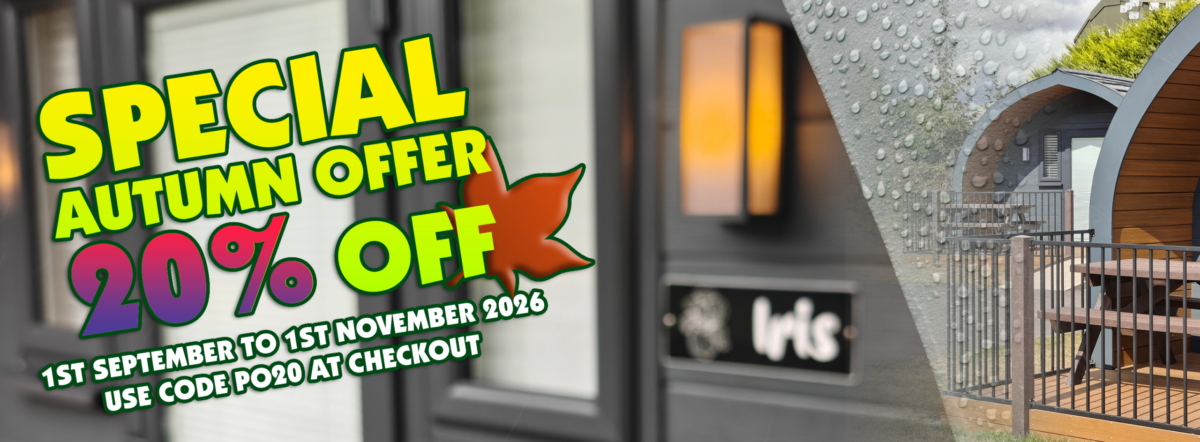 glmaping pods special offer